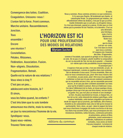 Cover of the book Horizon est ici (L')