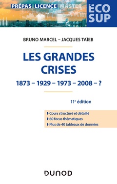 Couverture de l’ouvrage Les grandes crises - 11e éd. - 1873-1929-1973-2008- ?