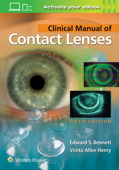 Couverture de l’ouvrage Clinical Manual of Contact Lenses