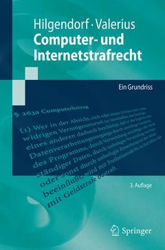 Cover of the book Computer- und Internetstrafrecht