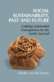 Couverture de l’ouvrage Social Sustainability, Past and Future