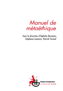 Cover of the book Manuel de métaéthique