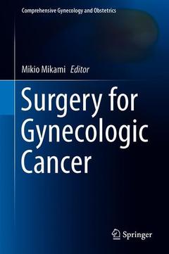 Couverture de l’ouvrage Surgery for Gynecologic Cancer