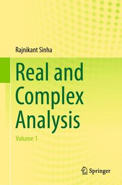 Cover of the book Real and Complex Analysis