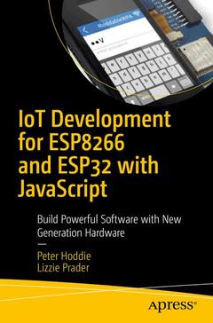 Couverture de l’ouvrage IoT Development for ESP32 and ESP8266 with JavaScript