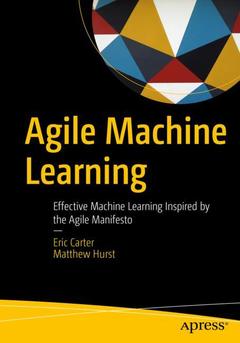 Couverture de l’ouvrage Agile Machine Learning