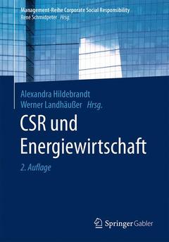 Couverture de l’ouvrage CSR und Energiewirtschaft
