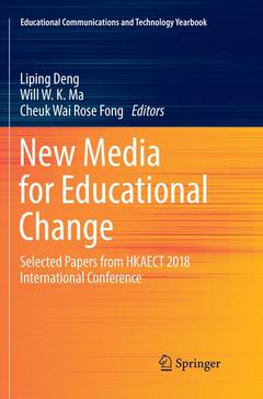 Cover of the book New Media for Educational Change