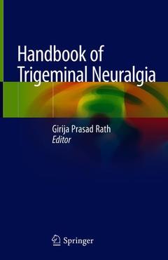 Couverture de l’ouvrage Handbook of Trigeminal Neuralgia