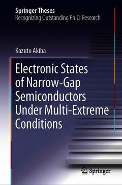 Cover of the book Electronic States of Narrow-Gap Semiconductors Under Multi-Extreme Conditions