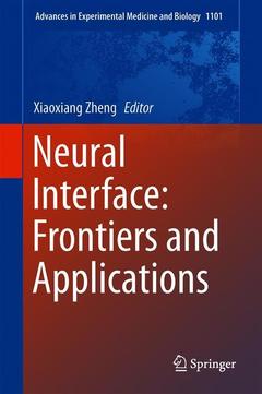 Cover of the book Neural Interface: Frontiers and Applications