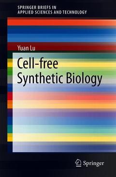 Couverture de l’ouvrage Cell-Free Synthetic Biology