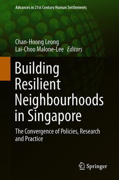 Cover of the book Building Resilient Neighbourhoods in Singapore