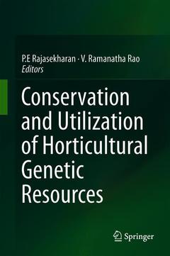 Couverture de l’ouvrage Conservation and Utilization of Horticultural Genetic Resources
