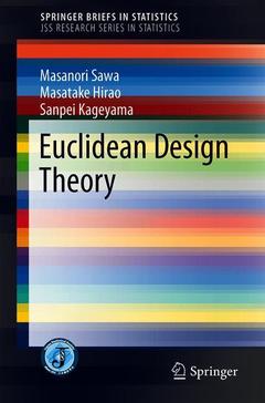 Couverture de l’ouvrage Euclidean Design Theory