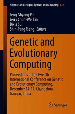 Couverture de l’ouvrage Genetic and Evolutionary Computing
