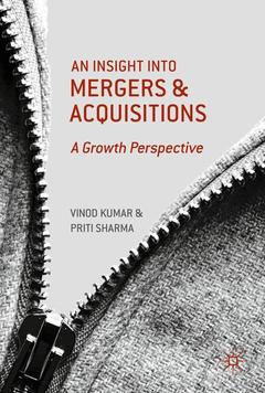 Couverture de l’ouvrage An Insight into Mergers and Acquisitions