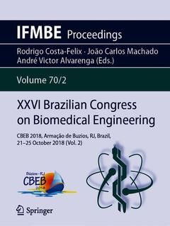 Couverture de l’ouvrage XXVI Brazilian Congress on Biomedical Engineering