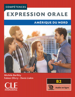 Couverture de l’ouvrage Expression orale B2 Amérique du Nord + cd
