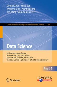 Couverture de l’ouvrage Data Science