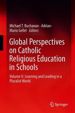 Cover of the book Global Perspectives on Catholic Religious Education in Schools