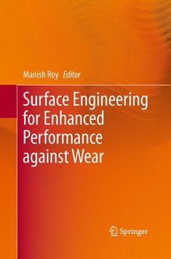 Couverture de l’ouvrage Surface Engineering for Enhanced Performance against Wear