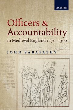 Couverture de l’ouvrage Officers and Accountability in Medieval England 1170--1300