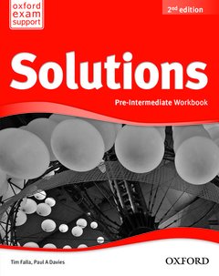 Couverture de l’ouvrage Solutions: Pre-Intermediate: Workbook