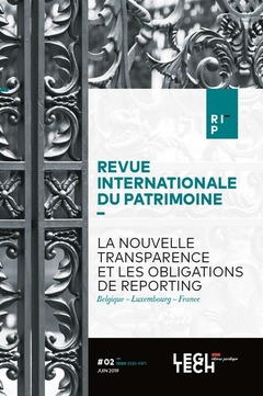 Cover of the book LA NOUVELLE TRANSPARENCE ET LES OBLIGATIONS DE REPORTING