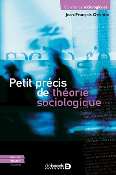 Cover of the book Petit précis de théorie sociologique