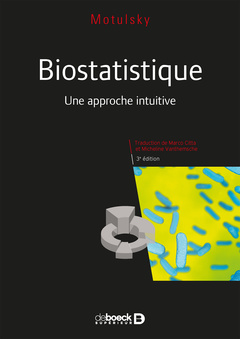 Couverture de l’ouvrage Biostatistique