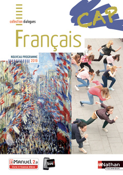 Couverture de l’ouvrage Français CAP (Dialogues) Livre + licence élève 2019