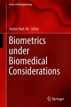 Couverture de l’ouvrage Biometrics under Biomedical Considerations