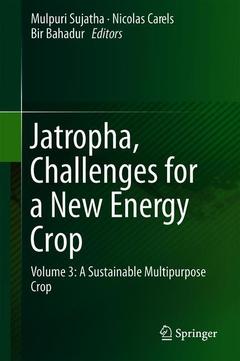 Couverture de l’ouvrage Jatropha, Challenges for a New Energy Crop