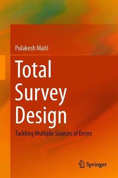Couverture de l’ouvrage Total Survey Design