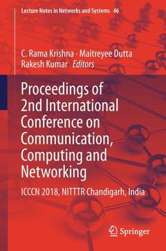 Cover of the book Proceedings of 2nd International Conference on Communication, Computing and Networking