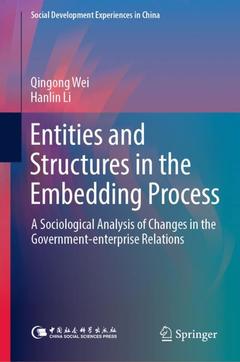 Couverture de l’ouvrage Entities and Structures in the Embedding Process