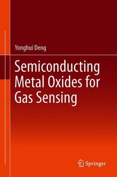 Couverture de l’ouvrage Semiconducting Metal Oxides for Gas Sensing