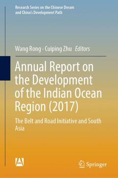Couverture de l’ouvrage Annual Report on the Development of the Indian Ocean Region (2017)