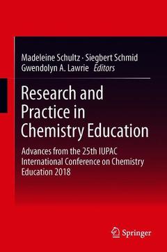 Couverture de l’ouvrage Research and Practice in Chemistry Education