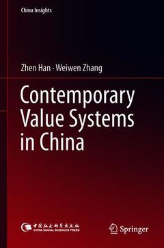 Couverture de l’ouvrage Contemporary Value Systems in China