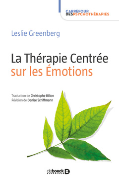 Couverture de l’ouvrage La Thérapie Centrée sur les Émotions