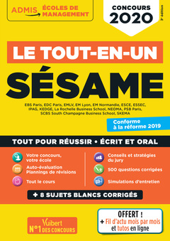Cover of the book Concours SÉSAME - Le tout-en-un