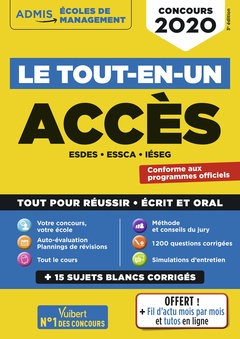 Cover of the book Concours ACCES - Le tout-en-un