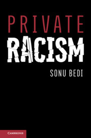 Couverture de l’ouvrage Private Racism