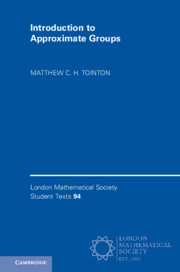 Cover of the book Introduction to Approximate Groups