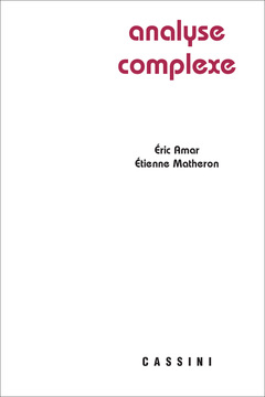 Cover of the book Analyse complexe