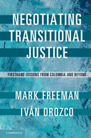 Cover of the book Negotiating Transitional Justice
