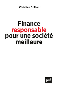 Cover of the book Finance responsable pour une société meilleure