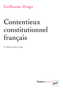Couverture de l’ouvrage Contentieux constitutionnel français